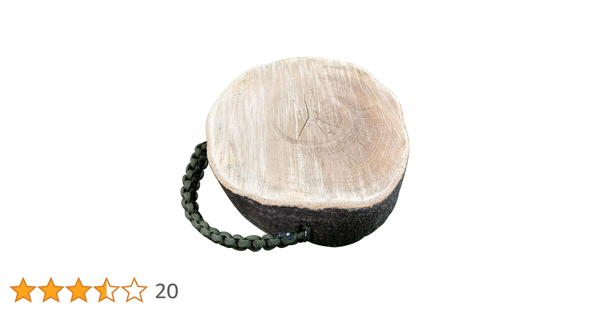 Amazon.co.jp: [メロウストア] 森の薪割り台 コンパクト 樫の木 水中