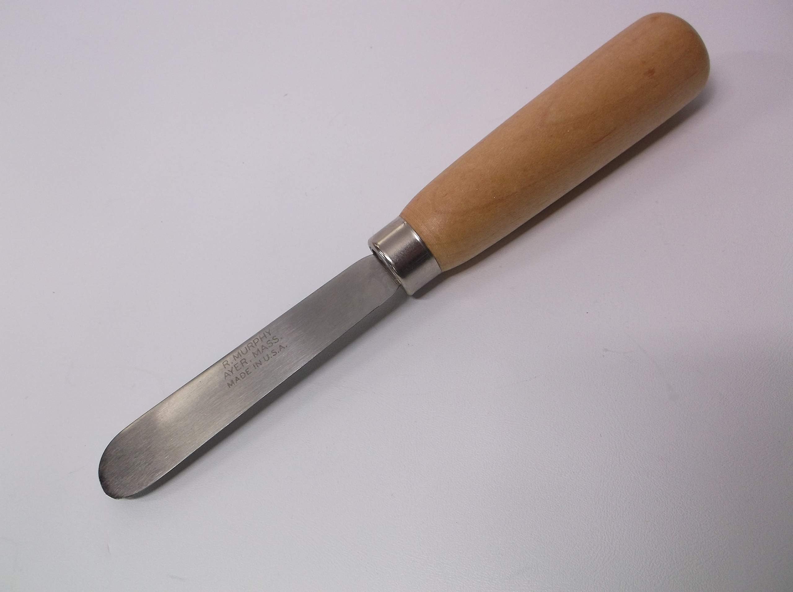 R Murphy USA Clam Knife LGCLC 3.5 inch Stiff Carbon Steel Blade