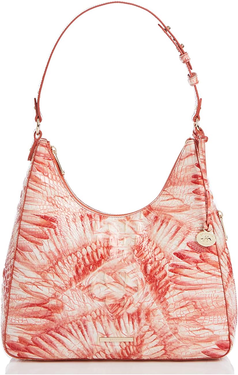 BRAHMIN Pink Flamingo Tabitha