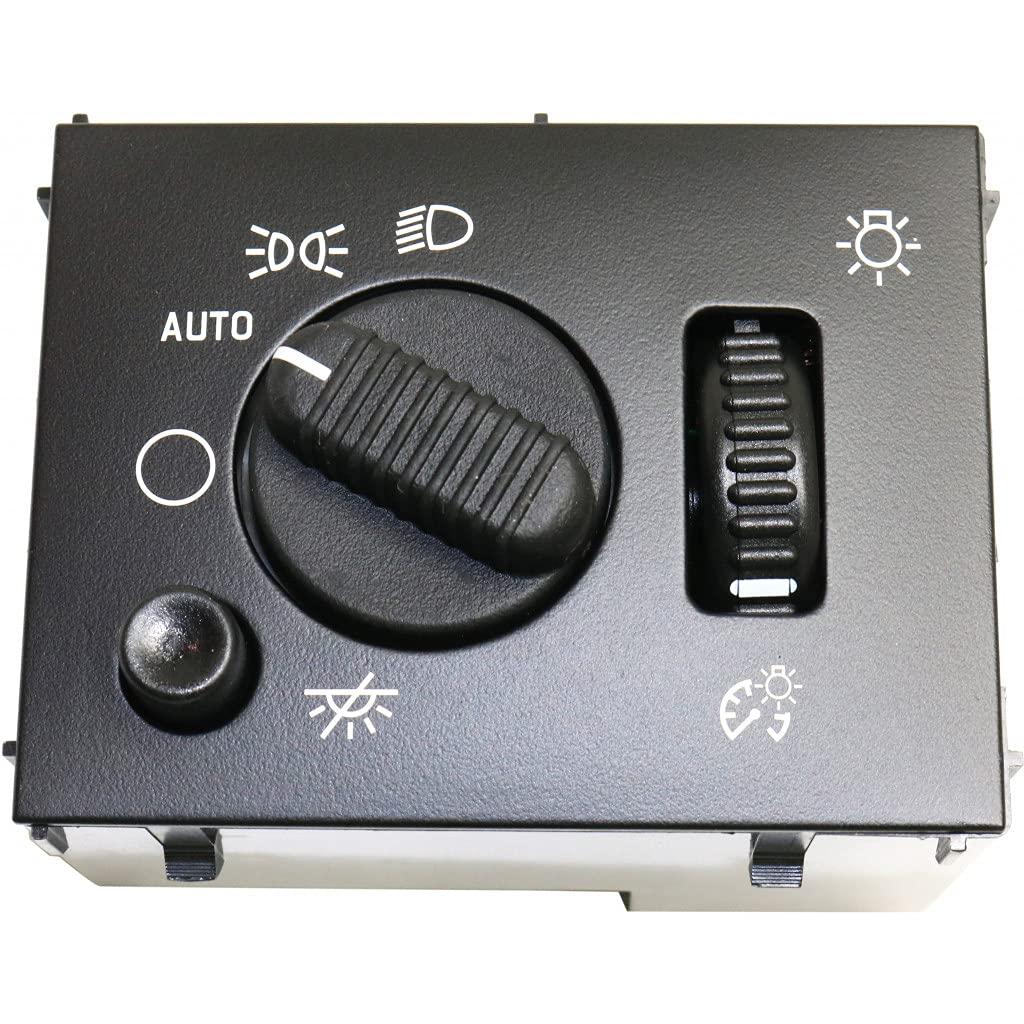 Dimmer Switch for Chevy Silverado 1500/2500/3500 2003 2004 2005 2006 Also Controls Headlight & Dome Light