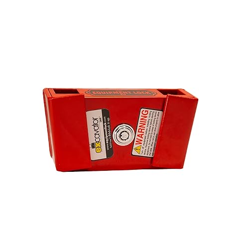 Bloqueo para excavadora - Cerradura antirrobo para motores de tierra y equipos pesados - Accesorios para excavadoras y dispositivos de seguridad