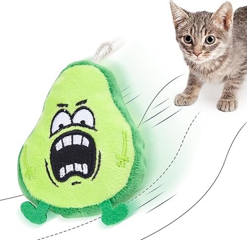 Vista 8 de ORSDA Juego de juguetes para gatos, paquete de 5, papel de sonajero y arrugado integrado, pateador interactivo para gatitos de interior, pájaros