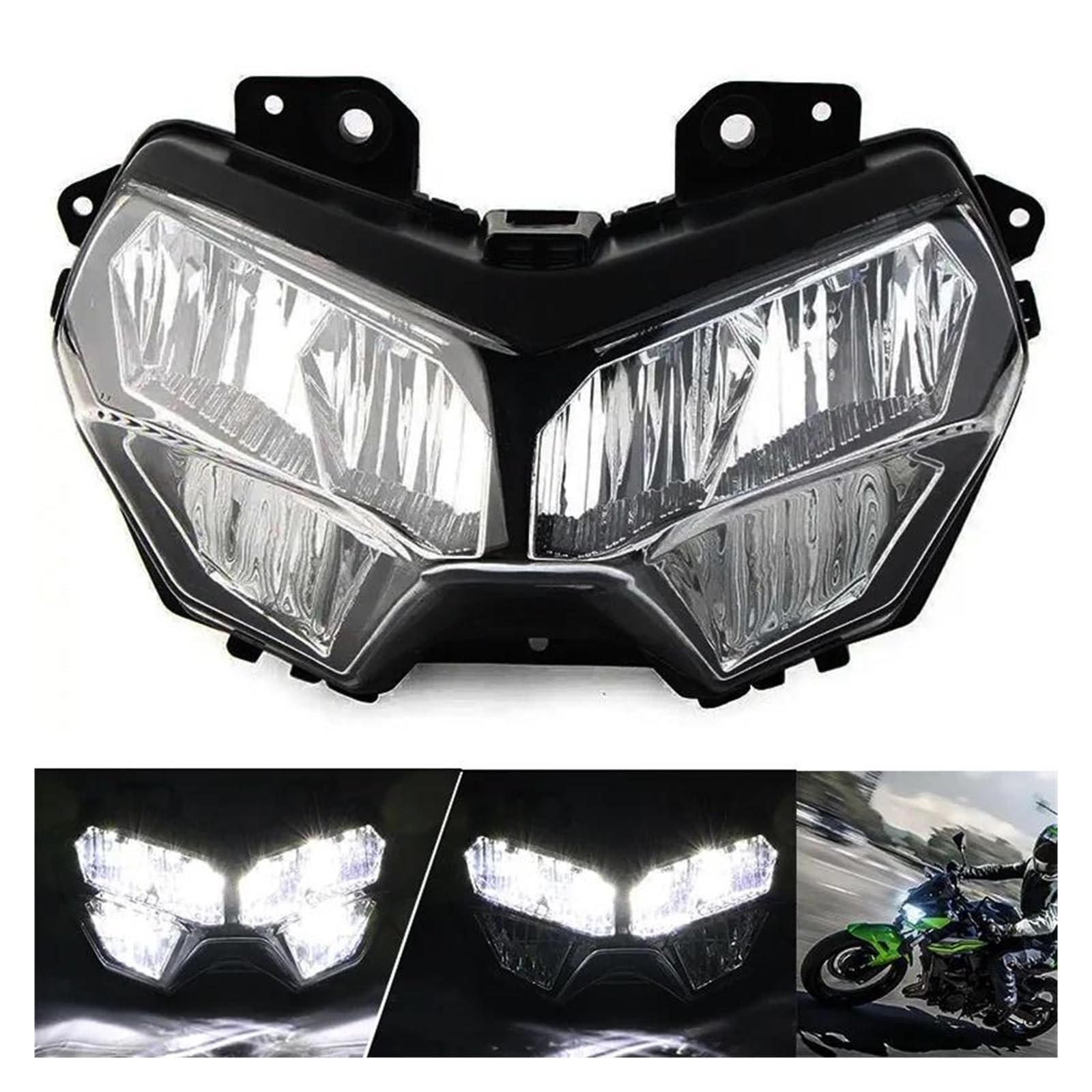 MF3719 Faro fanale anteriore Bosatta gruppo ottico per Piaggio Ciao PX 50