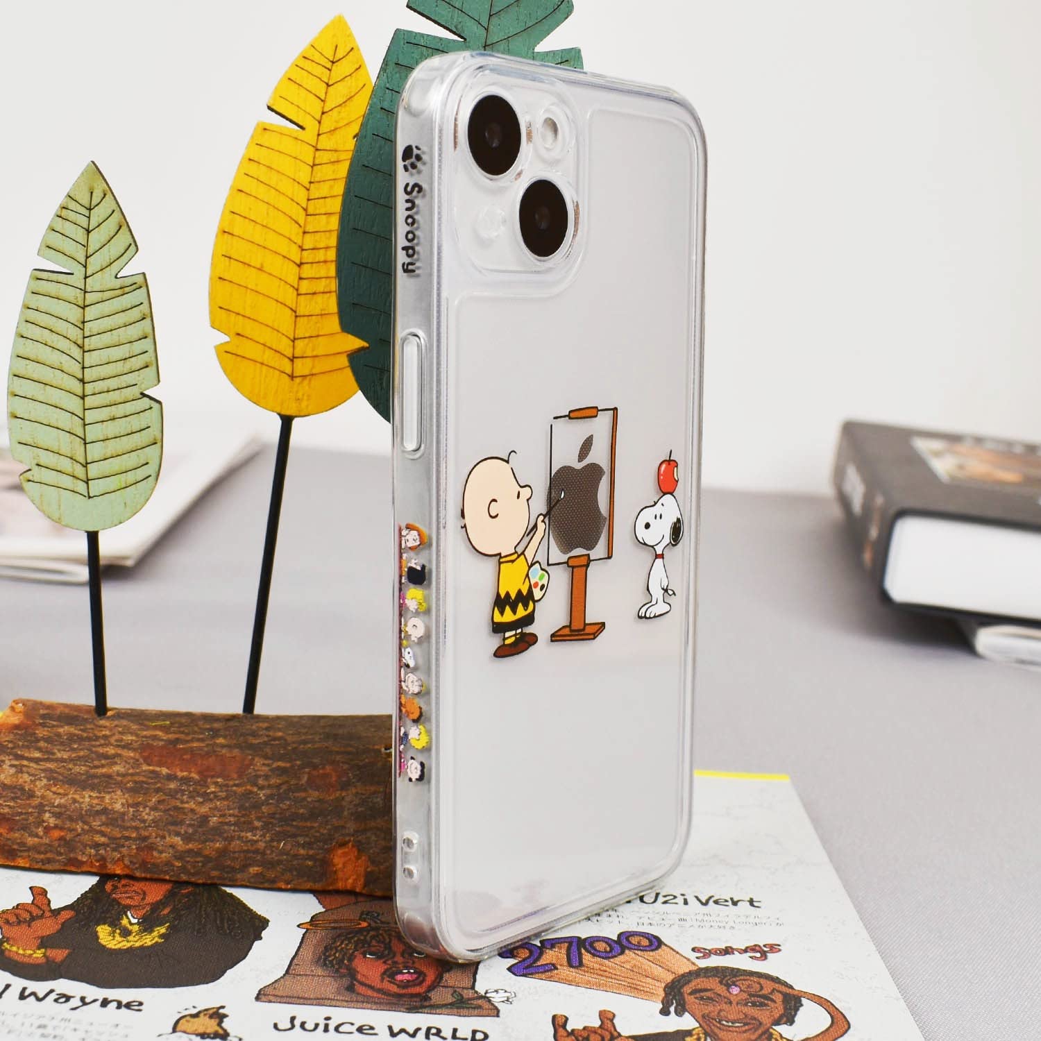 Amazon.co.jp: Snoopy iPhone 12 Mini Case Clear Soft Case