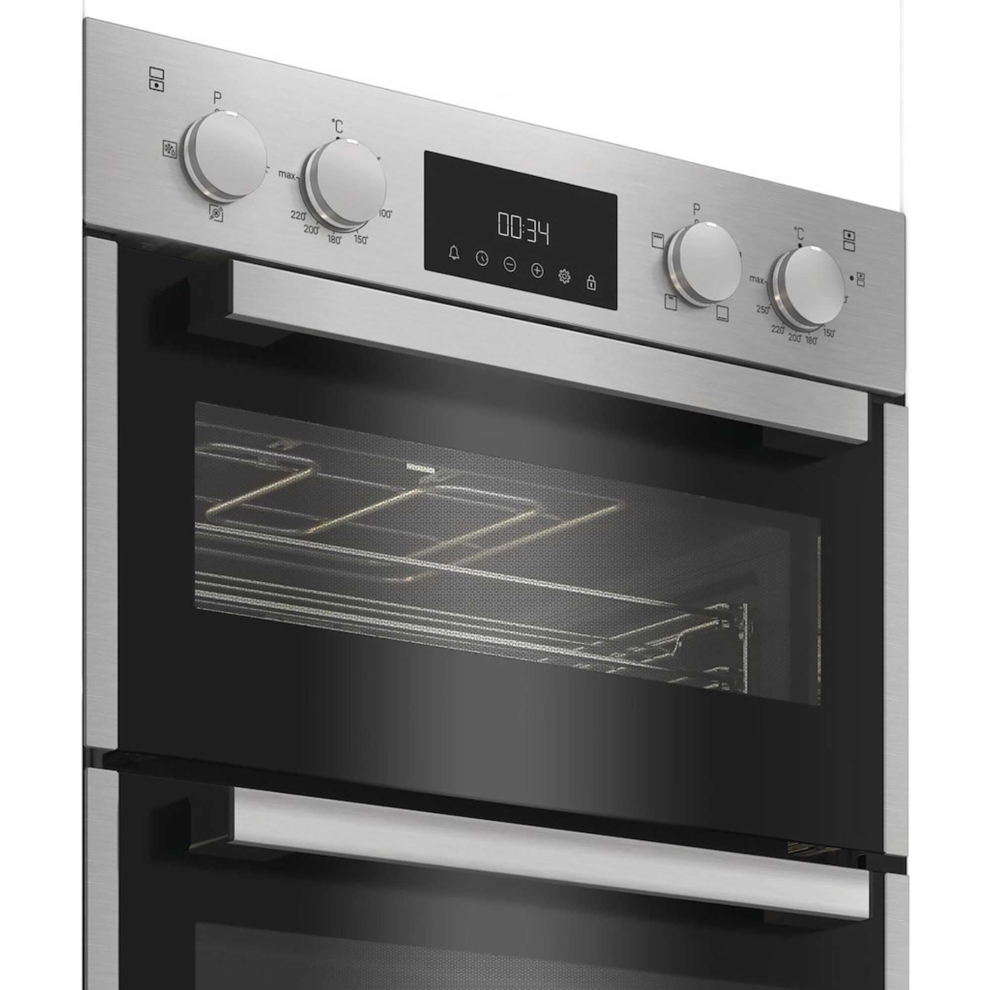 DIH 10D IX Built-In Double Oven - Stainless Steel — view 4