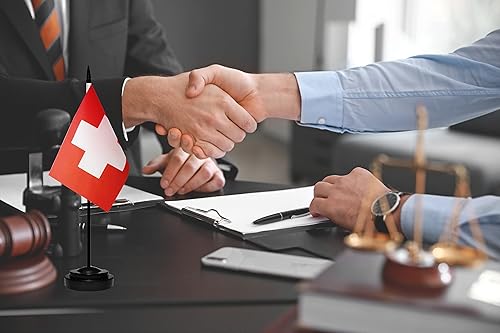 Miniatura 36 de Juego de banderas de escritorio japonesas de lujo, pequeñas banderas de escritorio japonesas en miniatura con poste sólido, base negra y tapa