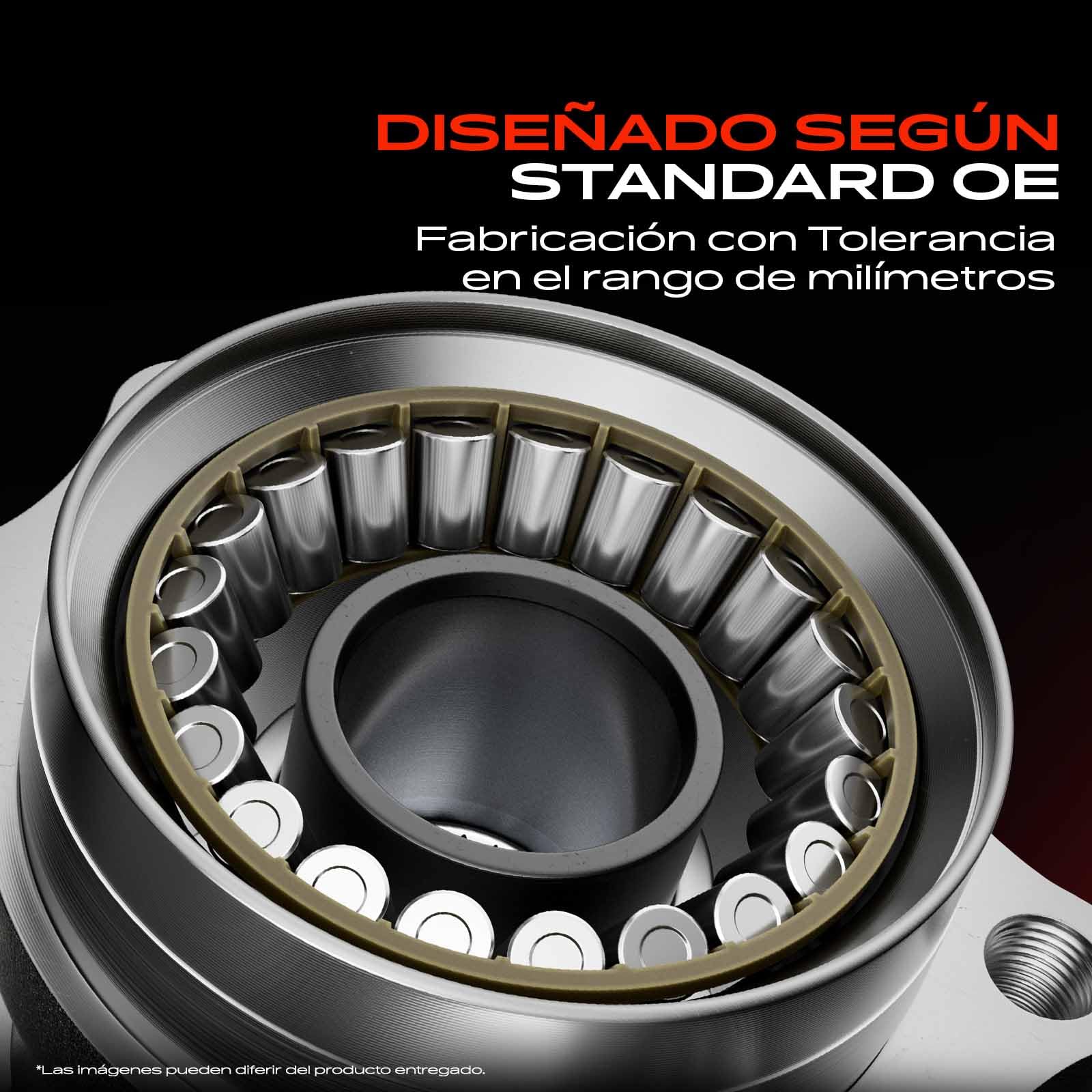 Frankberg Juego 2 rodamientos buje rueda para eje delantero (ambos | eje delantero, ambos lados, 40202EA300; 40202EA300; Compatible con: NP300 Navara plataforma/chasis D40