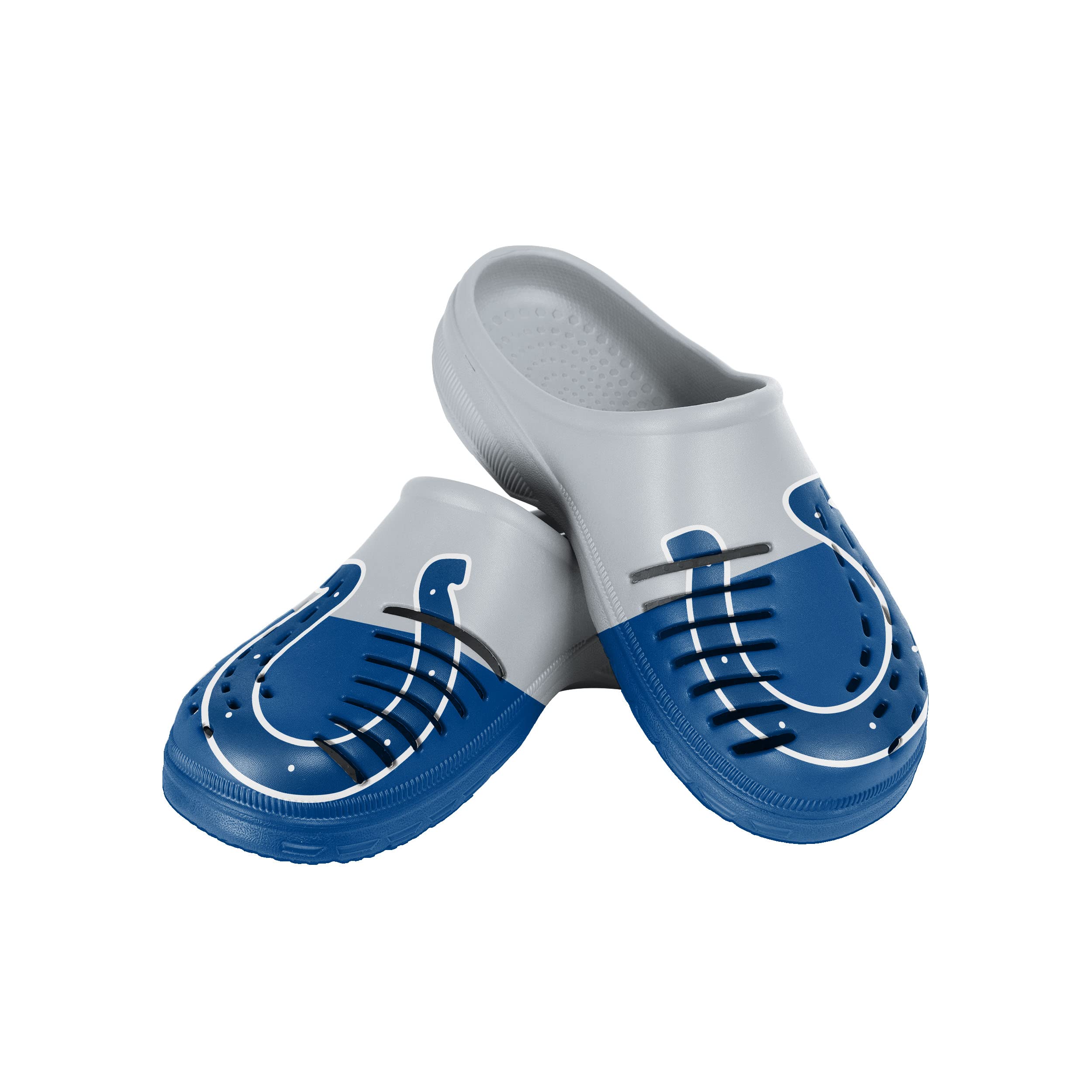 FOCO Men's NFL Team Logo Garden Water Sandals Shoes Slipper Clogs