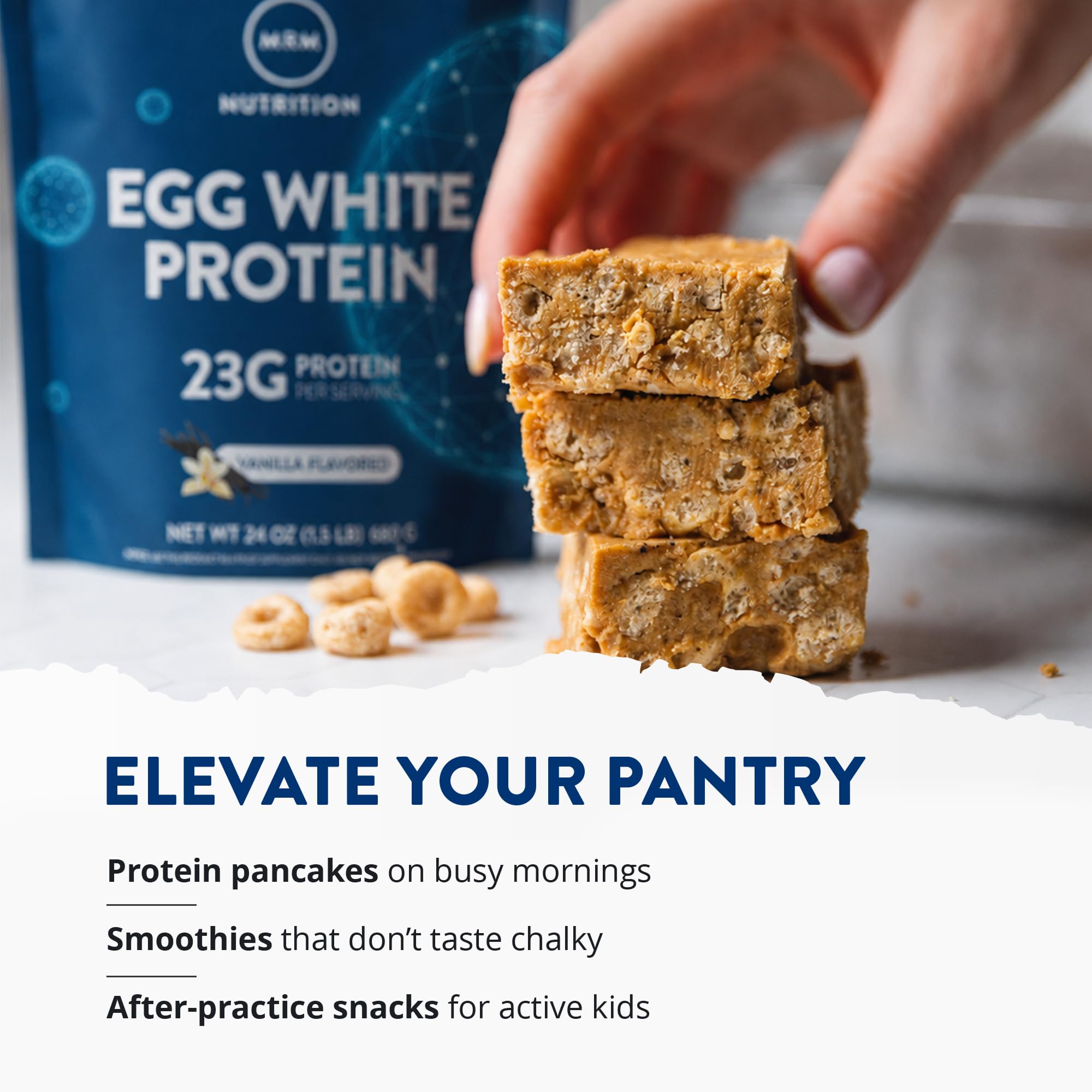 MRM Nutrition Egg White Protein - 23g Fat-Free Protein - 20 Servings — Amazon image 6