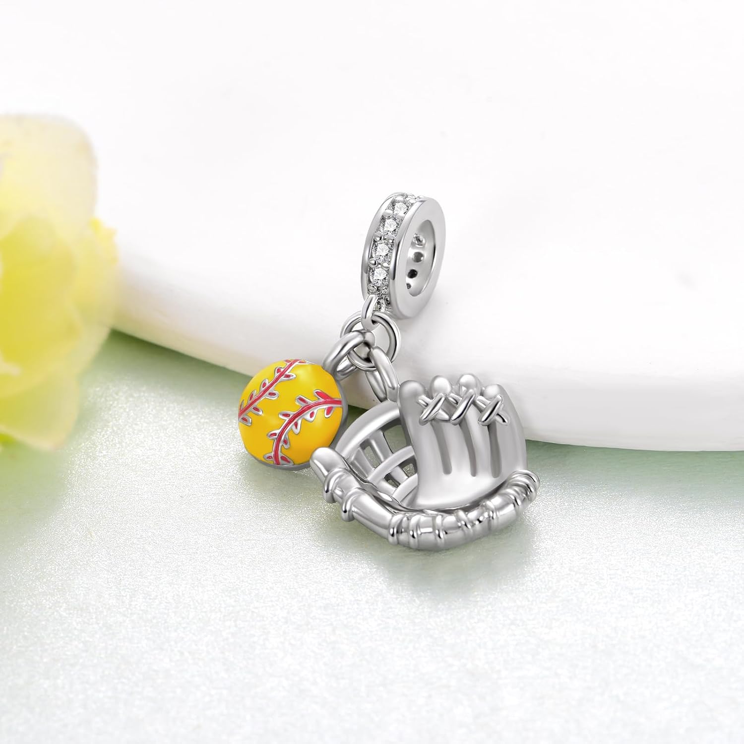 925 Sterling Silver Sport Charms for Bracelet Necklace Sports Jewelry Gifts for Women - Image 5