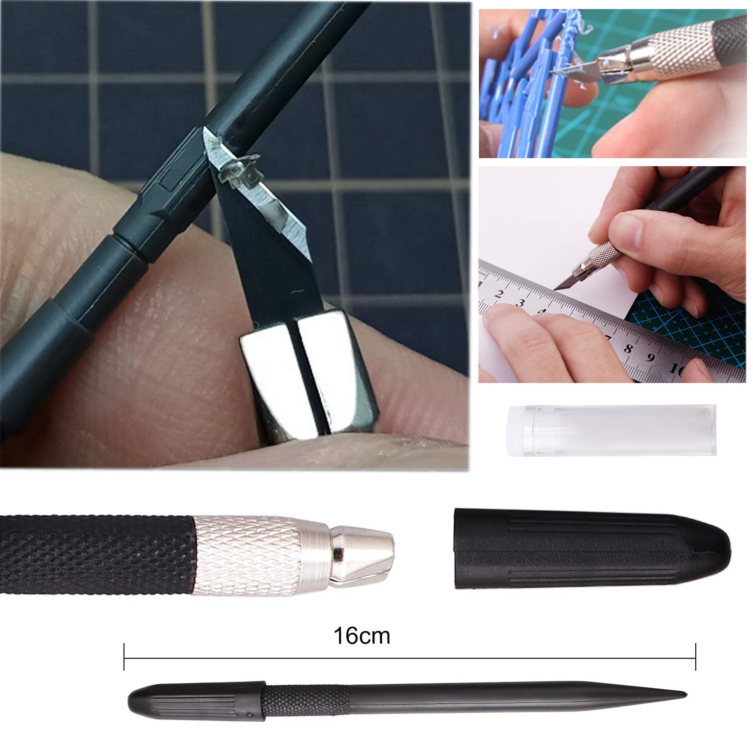 11PCS Gundam Modèle Outils Kit, Hobby Building Craft Set pour la Construction du modèle de Base réparation et la Fixation