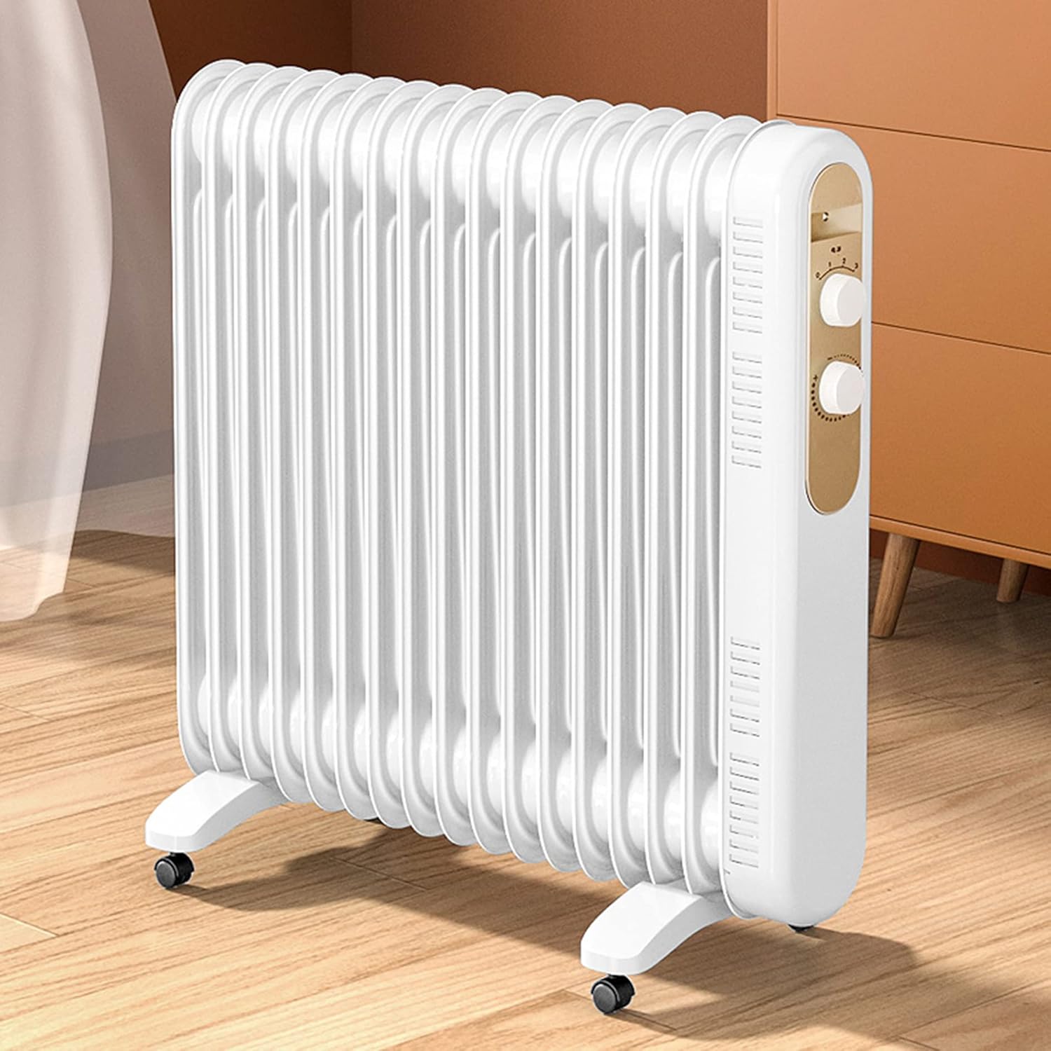 Oil radiator energysaving,electric convector heater,mobile electric