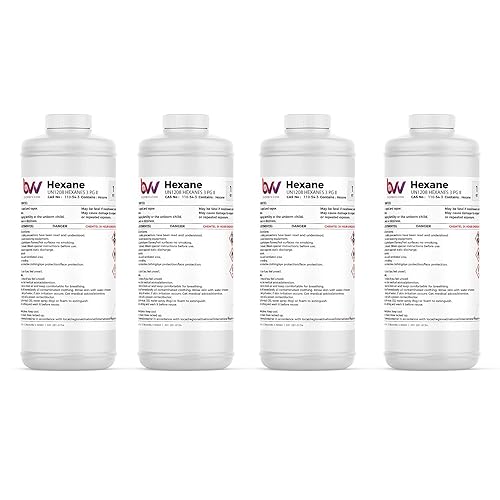 Miniatura 4 de BVV - Disolvente de N-hexano de alta pureza de grado de laboratorio  99% puro disolvente de laboratorio para reacción química, extracción y