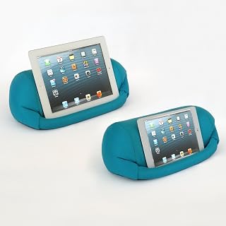 Lap PRO - Mini, Universal Beanbag Lap Stand for iPad Mini 1,2,3,4, iPad Air, Kindle, Galaxy, Xoom, Acer, & All Android Tablets - Bed, Couch, Travel - Adjustable Angle; 0 - 89 deg.