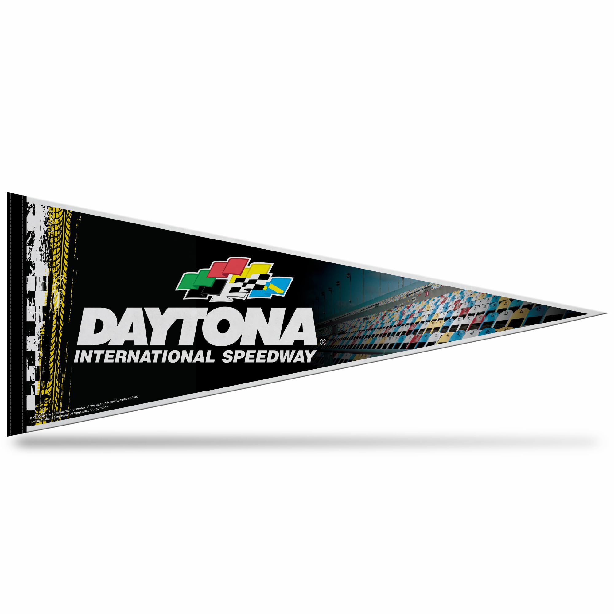 Décoration murale NASCAR en feutre robuste de 30x76 cm pour habiller une chambre
