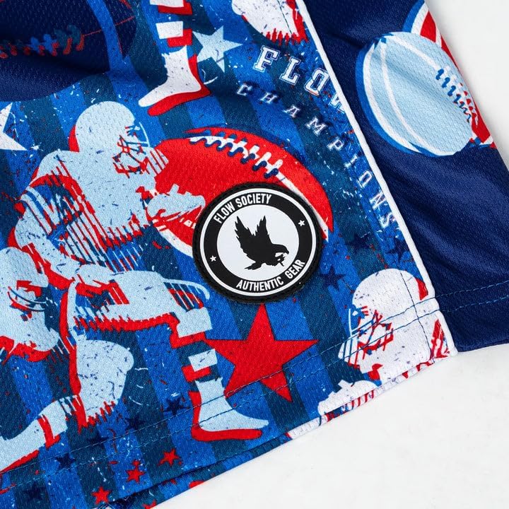 Flow Society Big Flow Bowl Boys Athletic Shorts - Boys Football Shorts