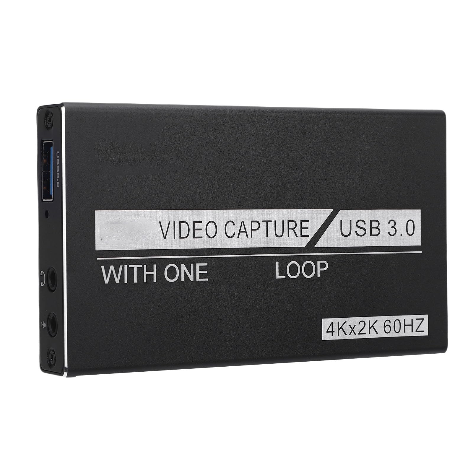 Bewinner 4K HDMI Video Capture Card for Gaming, Streaming, Teaching, HDMI to USB 3.0 Capture Card with Loop Out 1080P 60FPS Video Output