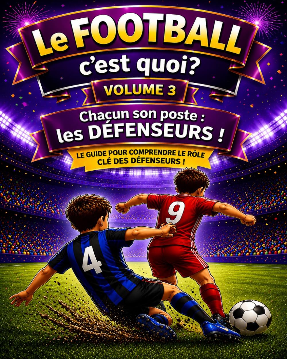 le FOOTBALL c'est quoi ?: Chacun son poste! Les DÉFENSEURS.: 3