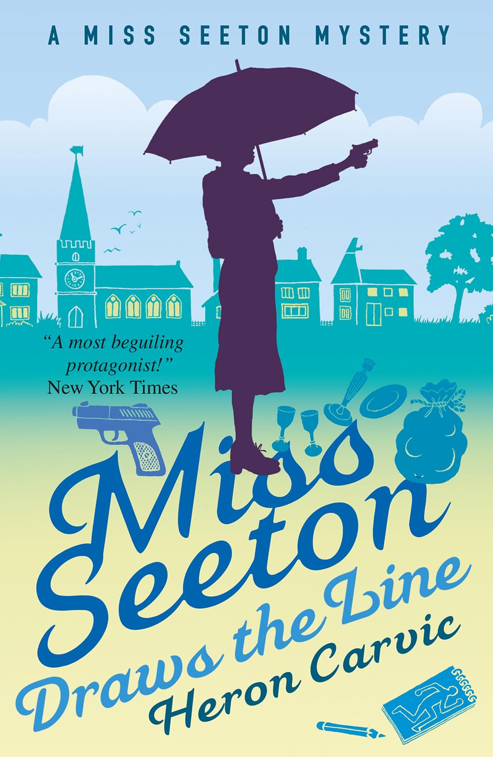 Miss Seeton Draws the Line (A Miss Seeton Mystery) by Heron Carvic | Paperback