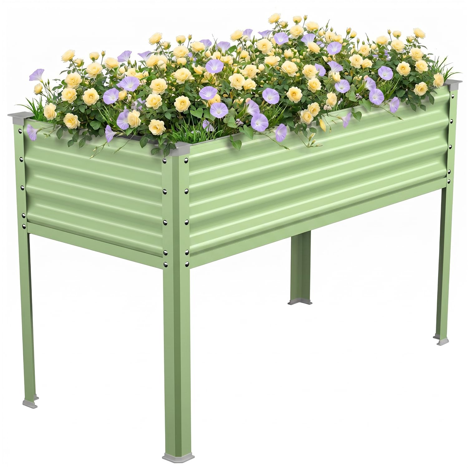Patiobay Galvanized Raised Garden Bed
