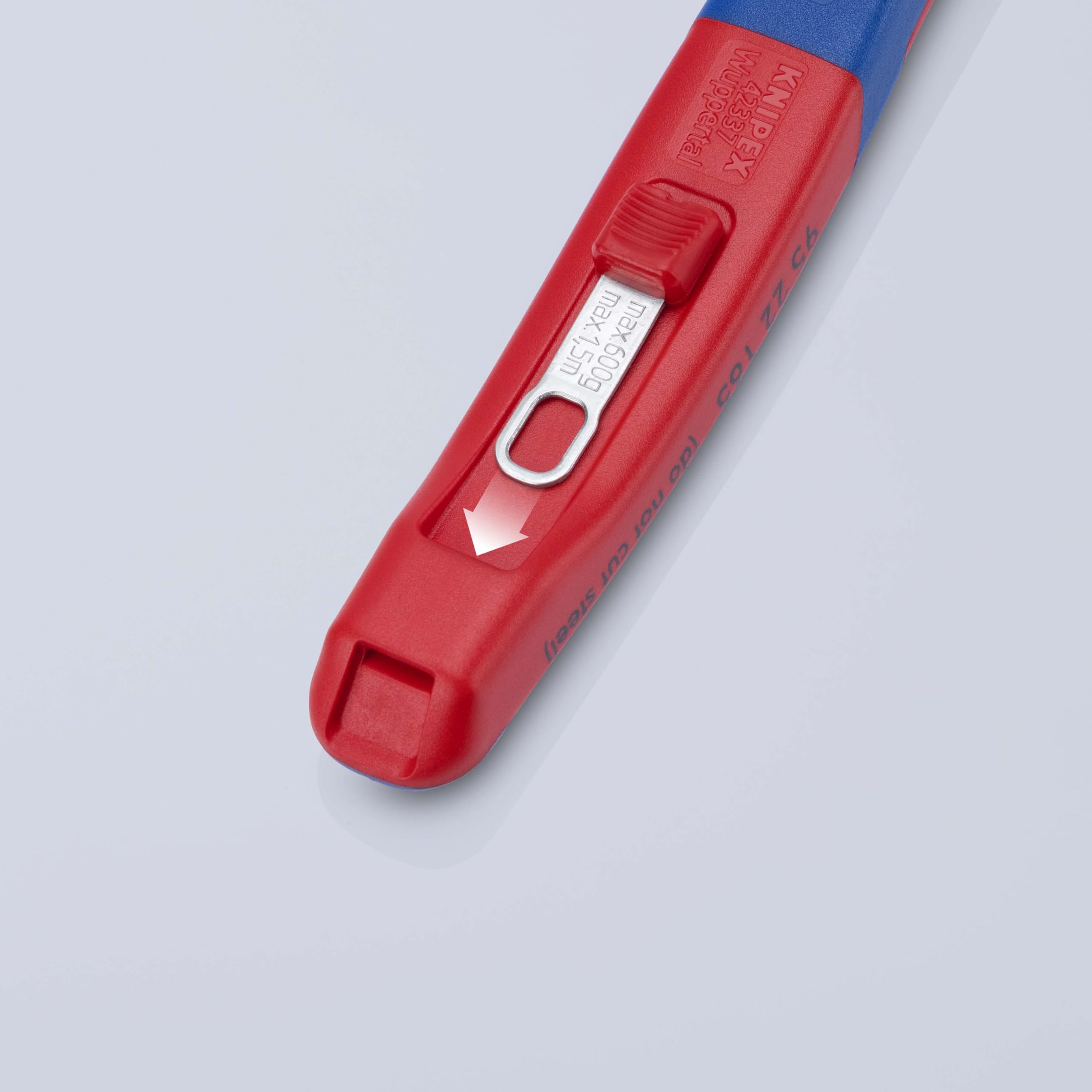 KNIPEX TetheredTool Clips rot (10 Stück) 30 mm, 00 62 10 TR