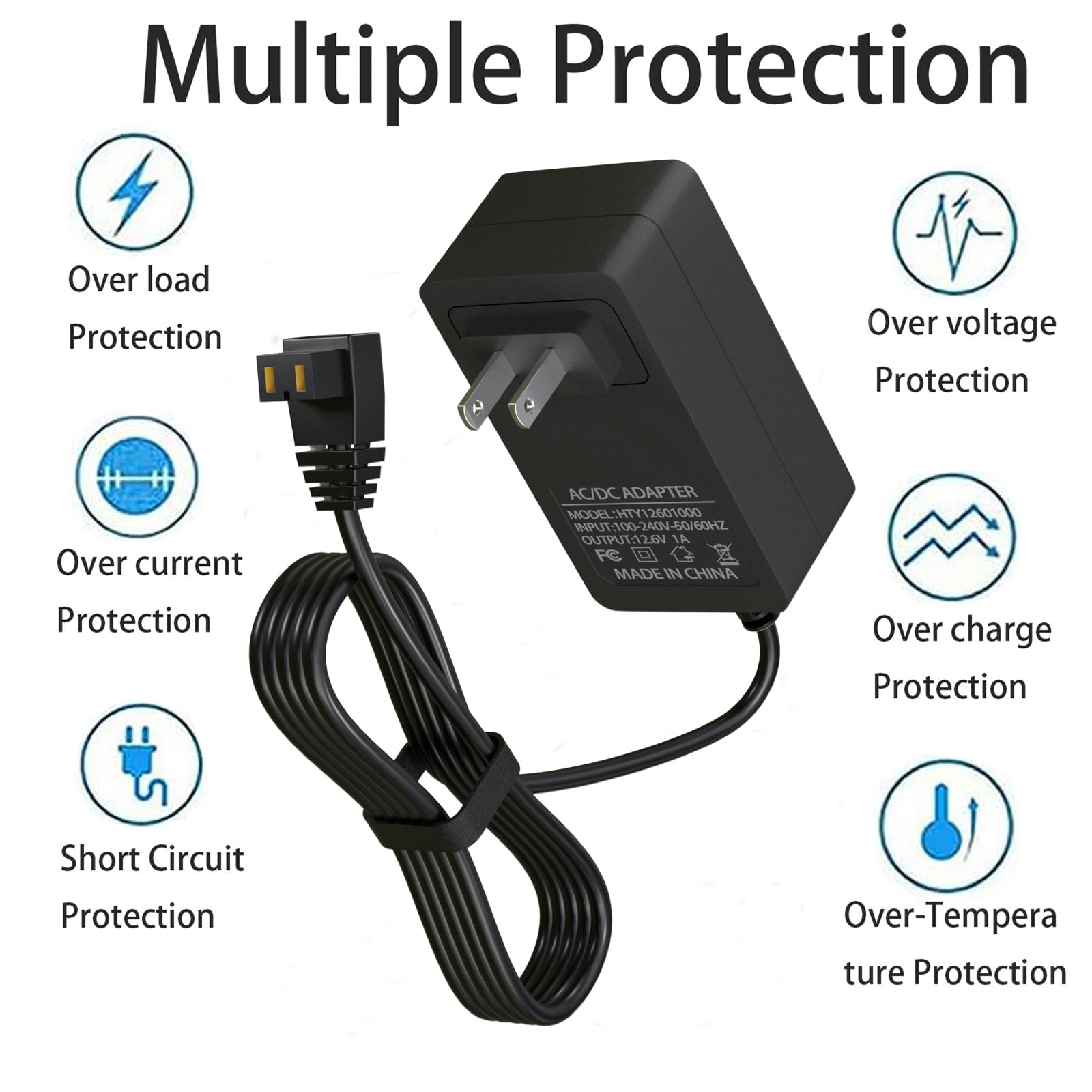 Amazon.com: 12.6V Charger for Wybot Cordless Robotic Pool Cleaner