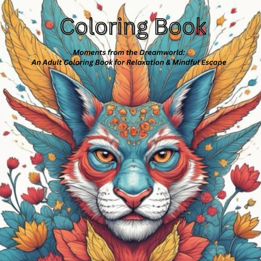 Moments from the Dreamworld: An Adult Coloring Book for Relaxation & Mindful Escape