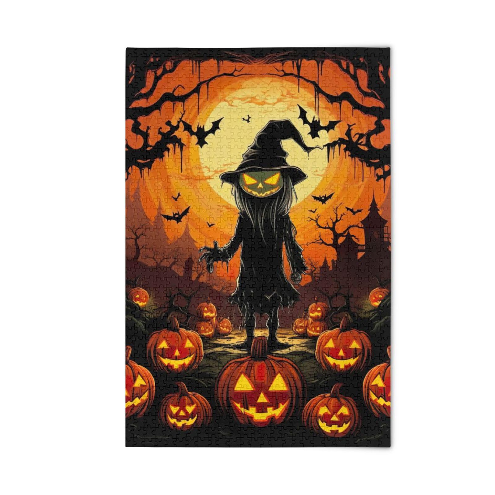 Pumpkin Hollow 1000ピースジグソーパズル Amazon.com: Puzzles