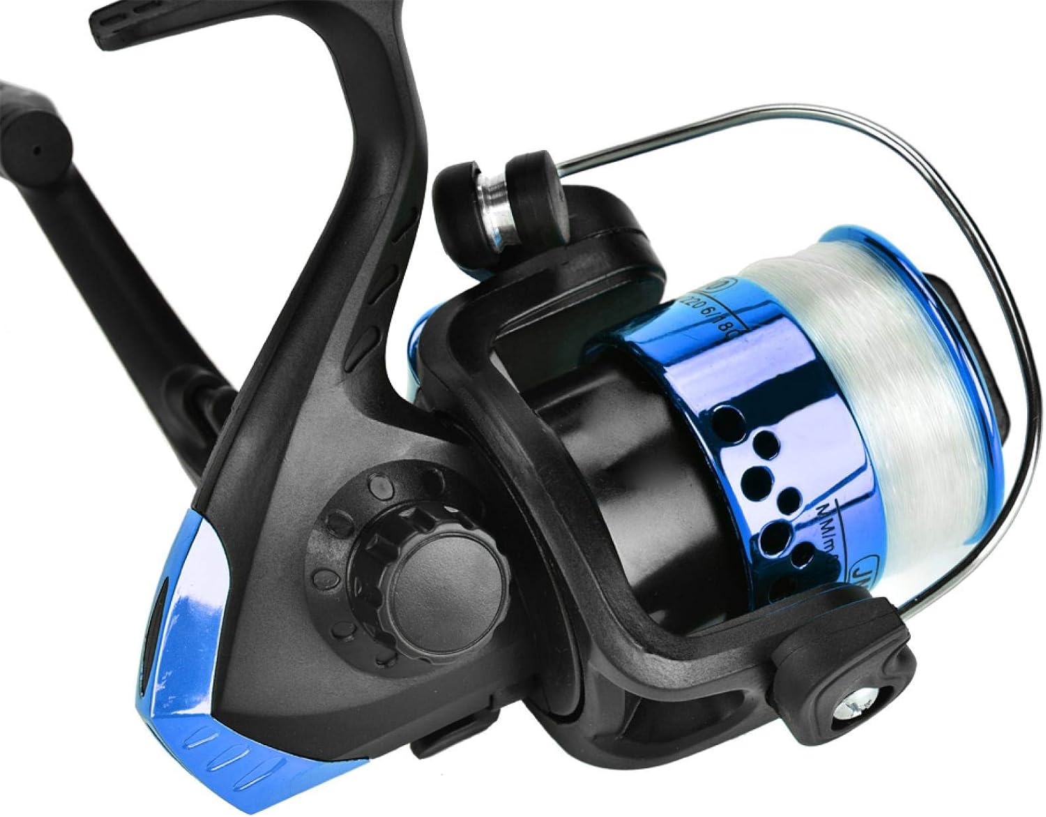 Joyzan Fishing Reel, Spinning Baitcaster Reels Line 3 Bearings Smooth Wire Powerful Cold Water Trolling Baitcasting Gear Freshwater Saltwater Ice Summer Boat Rock Inshore Surf Raft Short Sea Rods