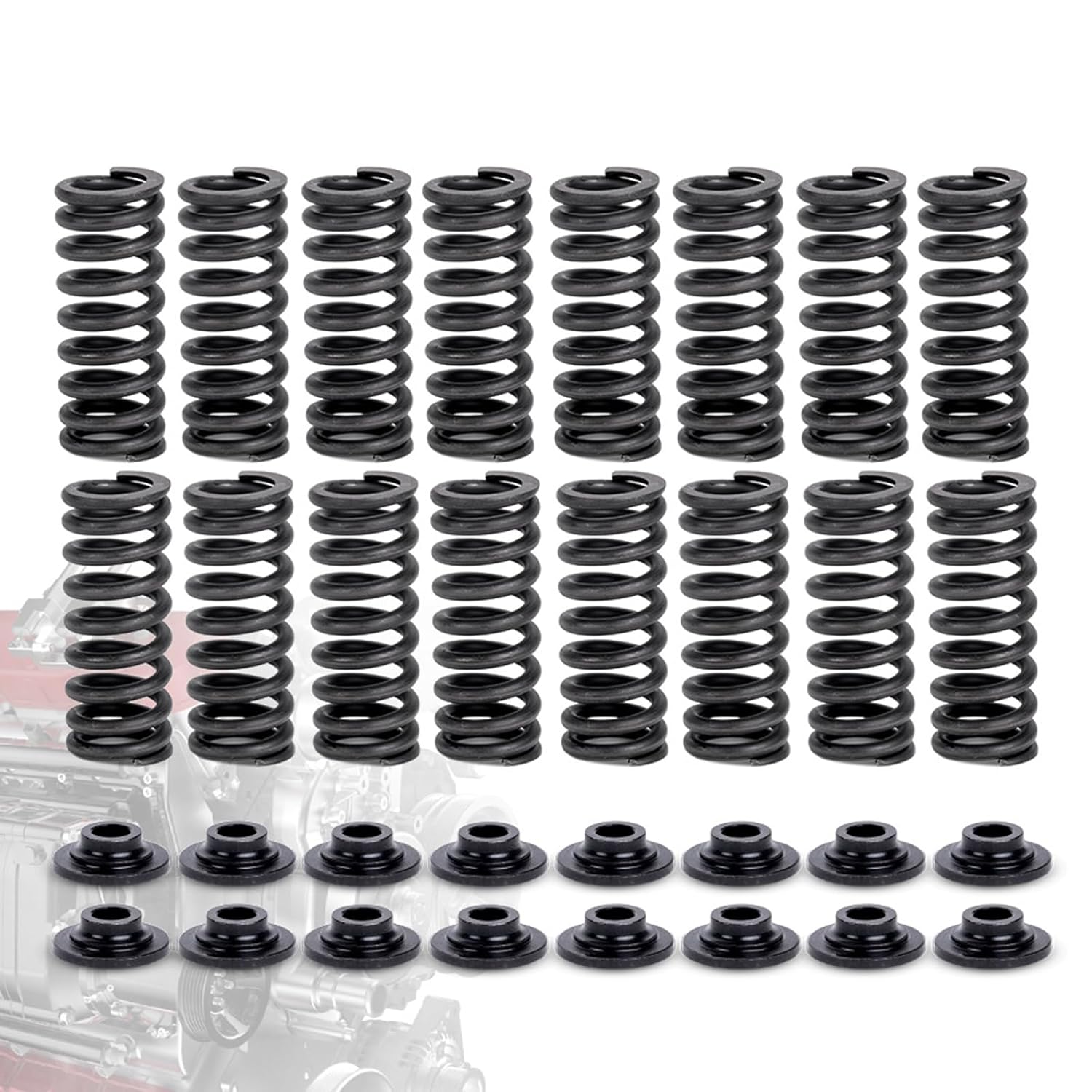 High-Performance Valves Spring for D16 D16Y D16Y8 D16Z6 Engines Enhanced Push Force Direct Fit Steel Build Valves Spring Set
