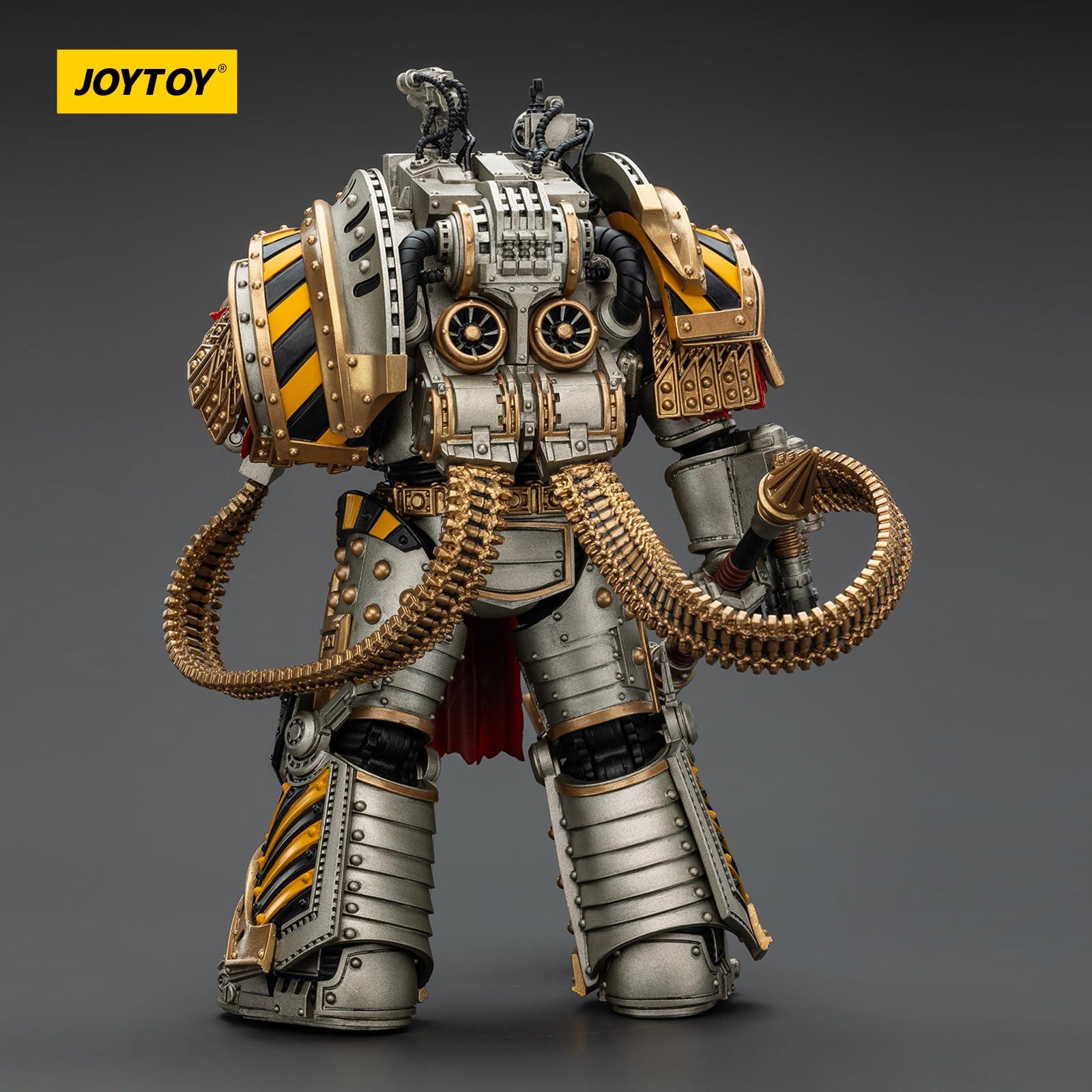 JoyToy Warhammer 40k Guerreros de Hierro Perturabo, Primarca de la lVª Legión, figura de acción a escala 1/18, colección que combina valor y diversión de juego