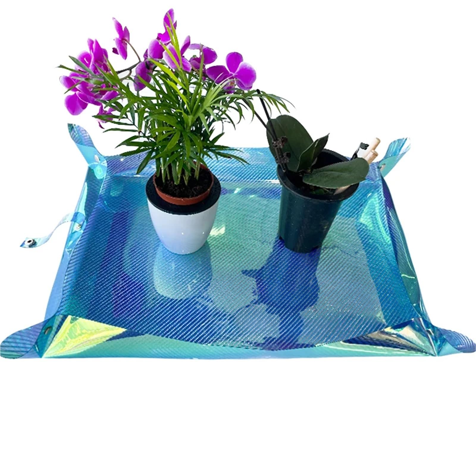 YXINAER Plant Repotting Mat Planting Mat 68 * 50cm Gardening Potting Pad Foldable Garden Plant Flower Pot Transplanting Waterproof Mats(13-68x50cm)