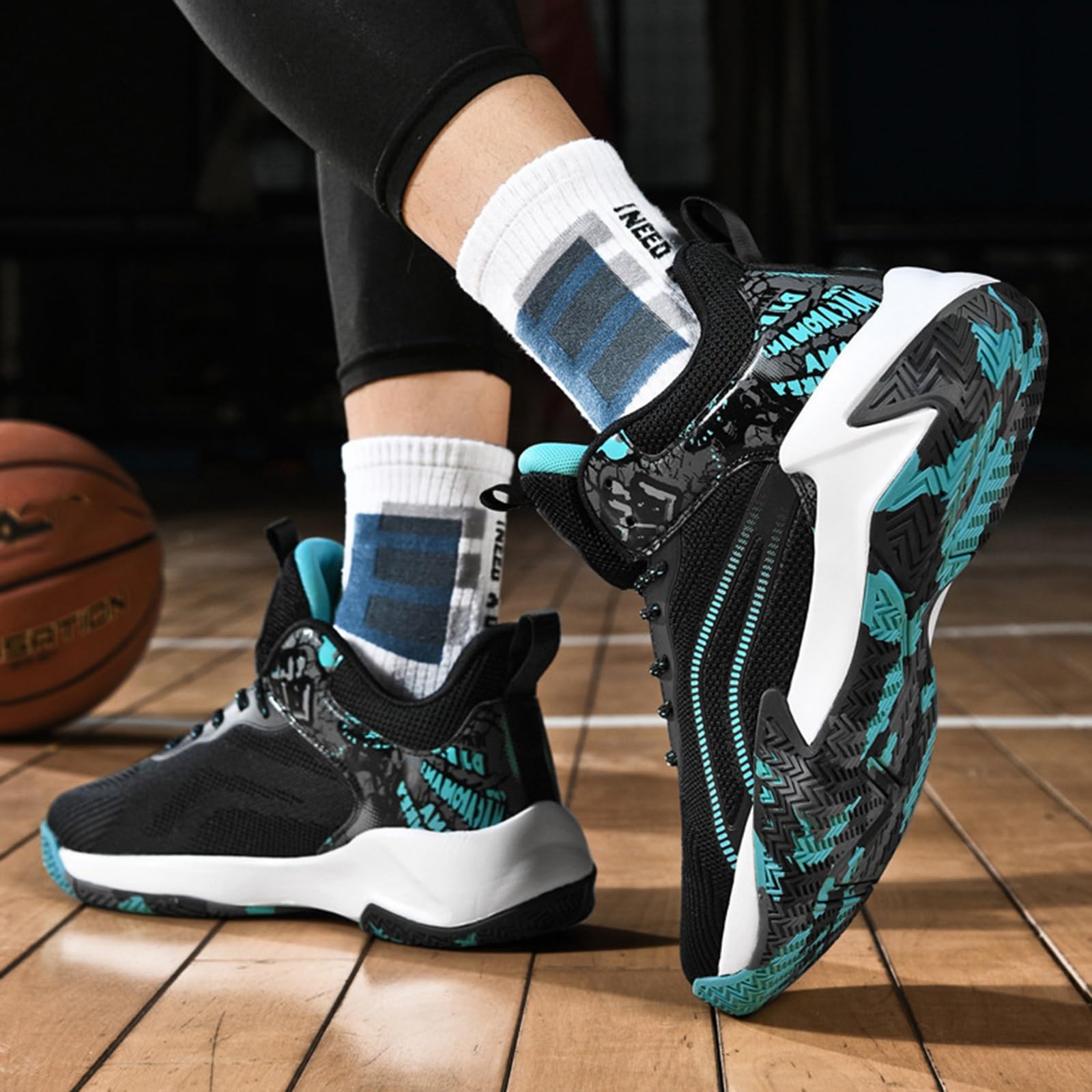 Zapatillas de Baloncesto for Hombre, Zapatillas de Gimnasia for Hombre, Zapatillas Altas for Mujer, Hombre, Zapatillas de Deporte for Hombre, Zapatillas de Deporte for Hombre Street Court