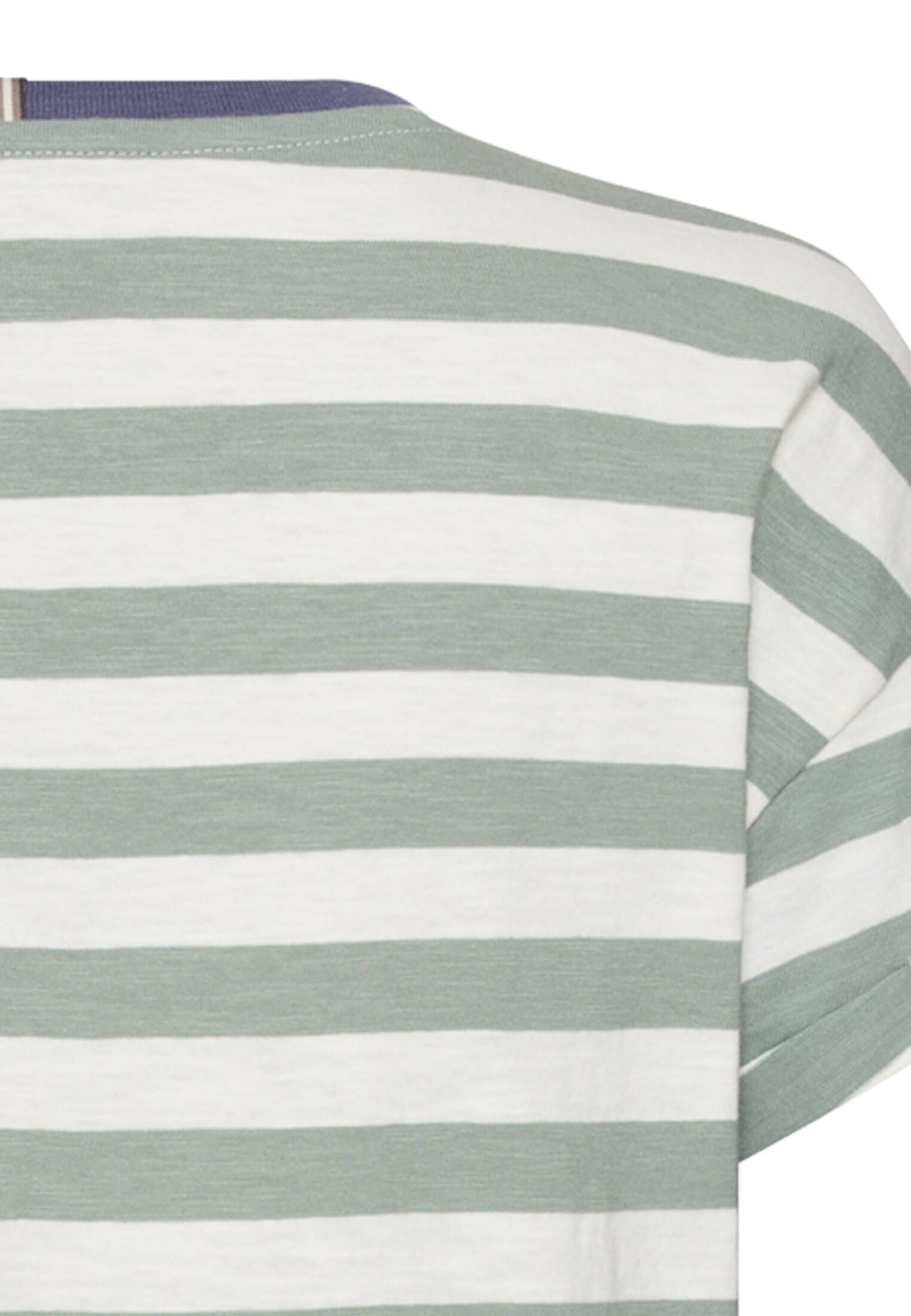 camel active Damen T-Shirt aus Reiner Baumwolle