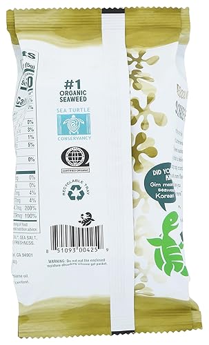 Miniatura 4 de Gimme, Aceite de oliva virgen extra tostado de algas orgánicas, 0.35 onzas