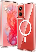 Vista 127 de FNTCASE Funda para iPhone 15 Plus: Fundas magnéticas transparentes para teléfono con protector de pantalla compatible con Magsafe Slim Anti