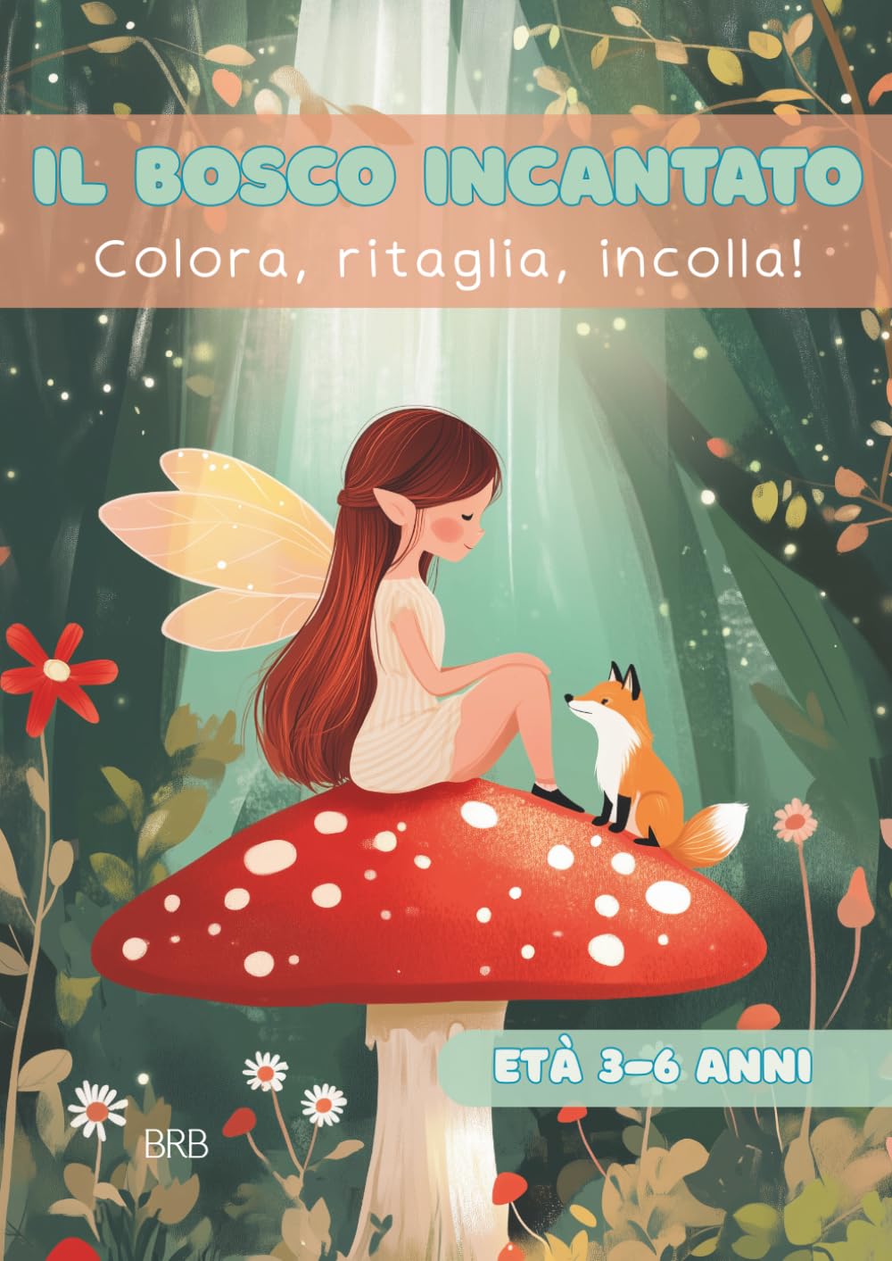 Il Bosco Incantato: Colora, ritaglia, incolla!