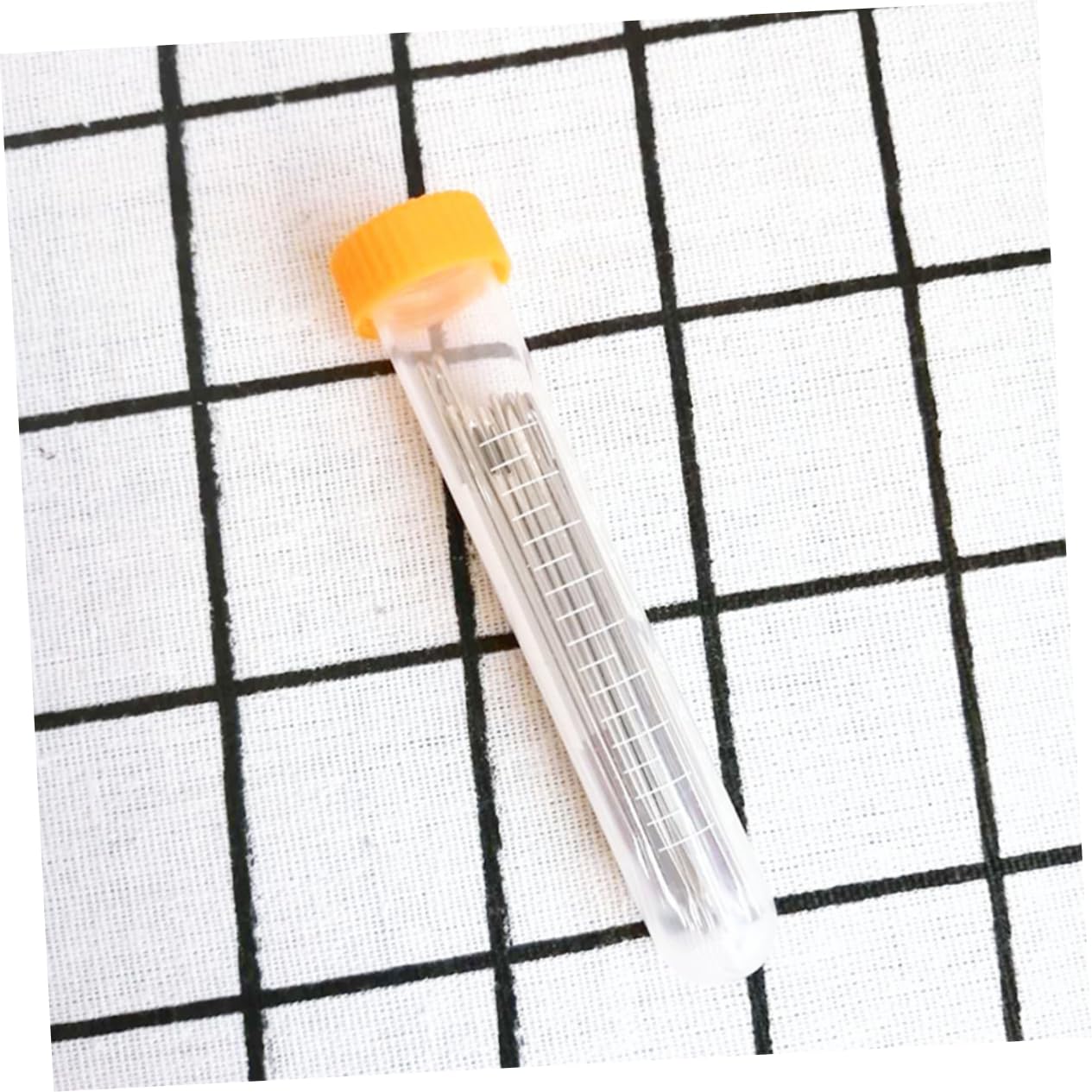 AUTSUPPL DIY Leather Craft Needles Kit 20pcs Non-Sharp Large Eye Stitching Needles for Leather with Organizer