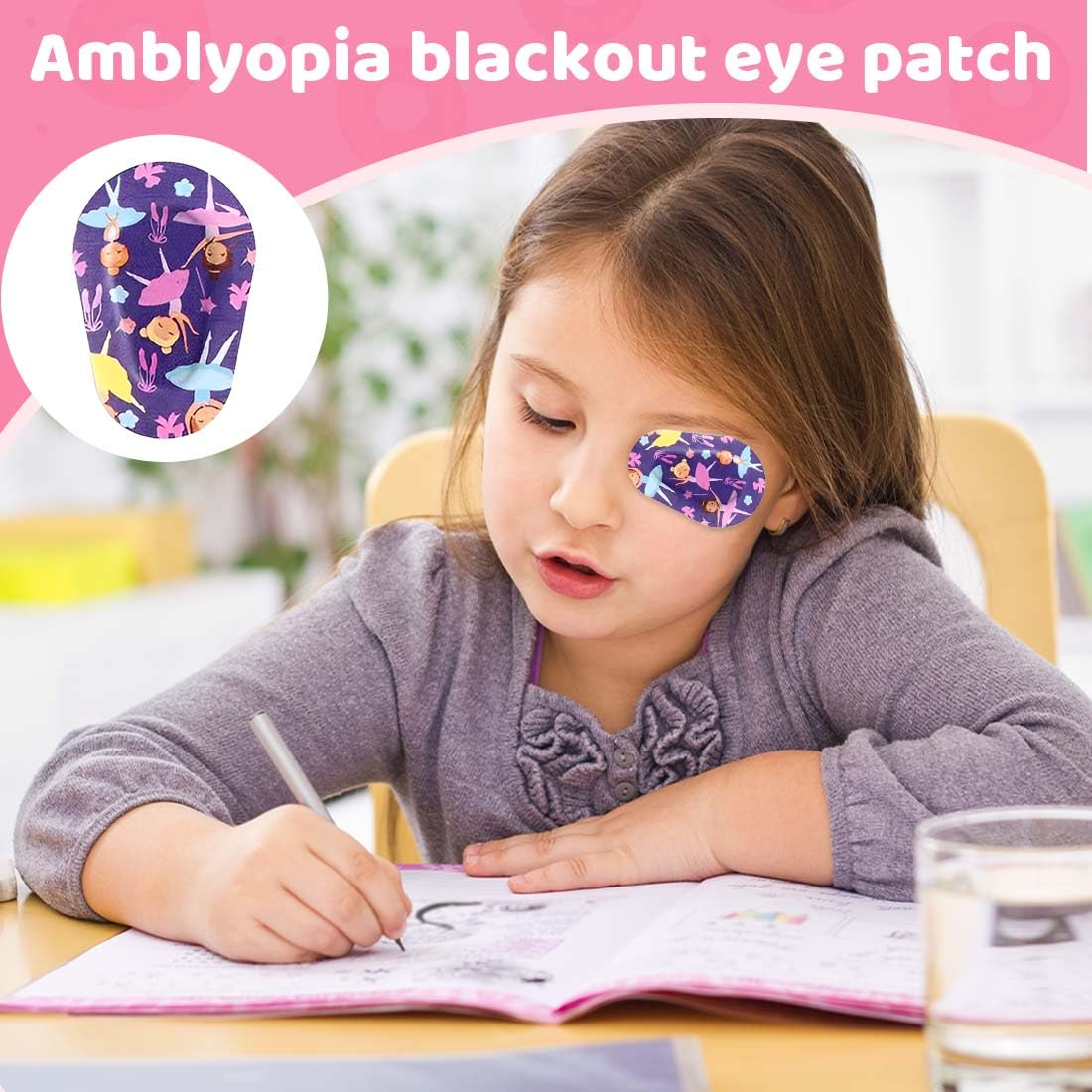 24 Pezzi Bende Oculari per Bambini,Benda Occhio Pigro Bambini,Benda Adesiva Sull'Occhio per Bambini Benda Adesiva in Cotone per Bloccare la Luce Estiva per Bambini(12 Stili/Coloré)