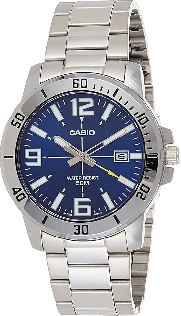 Casio Diver Montre en acier inoxydable de style pour homme