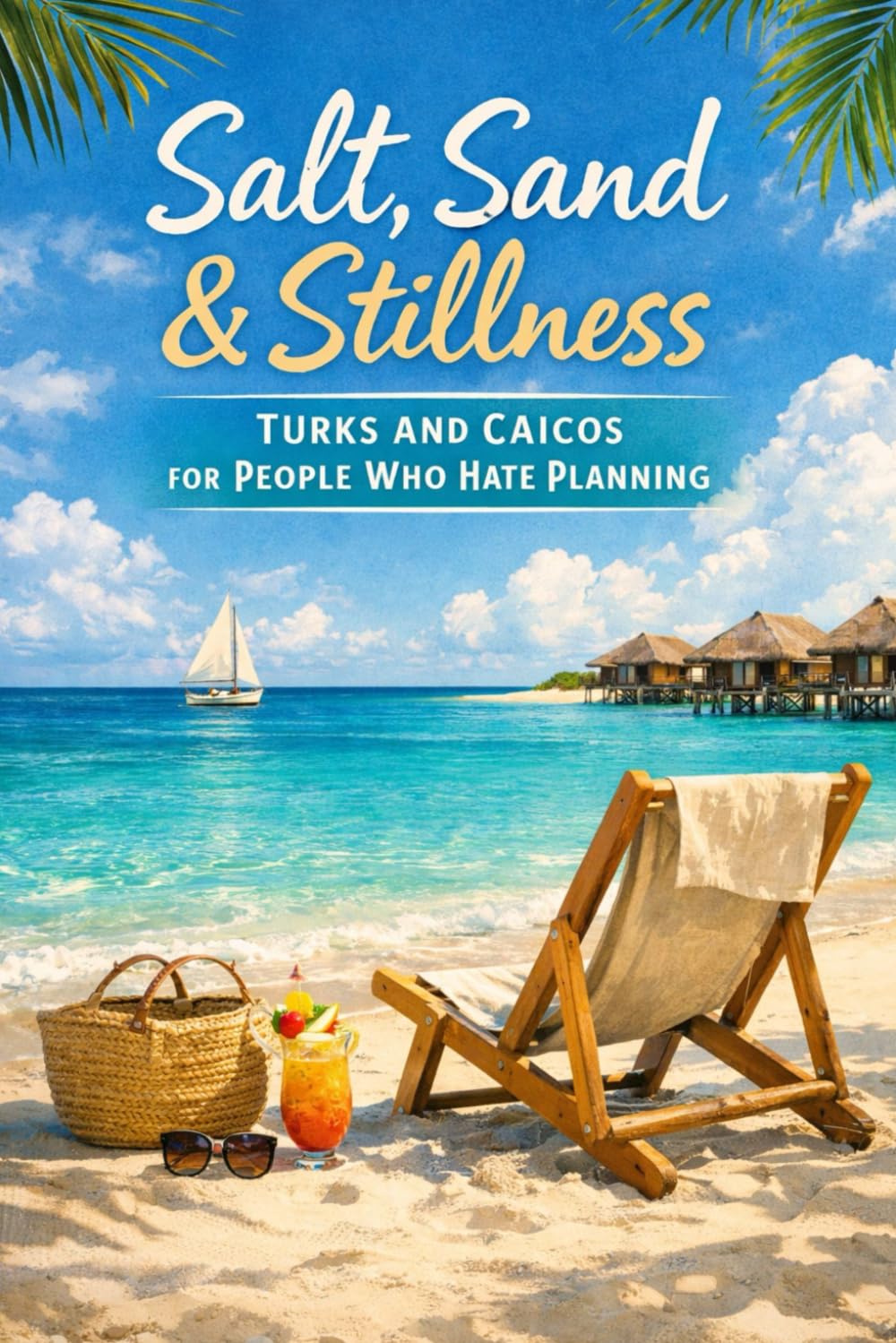 Salt, Sand & Stillness: Turks and Caicos for People Who Hate Planning      Paperback – Large Print, February 10, 2026