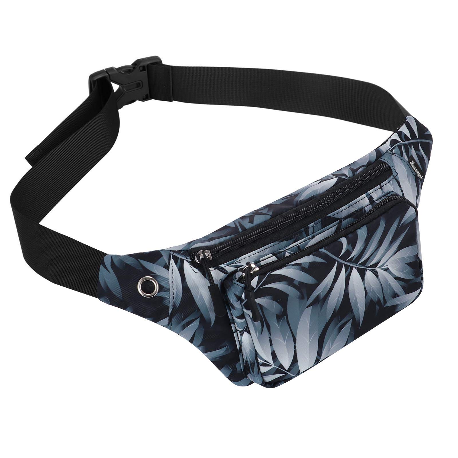 HUA ANGEL Fanny Pack for Women & Men - Crossbody Waist Bag Lightweight Belt Bum Bag for Sports, Travel, Hiking, Everyday Use