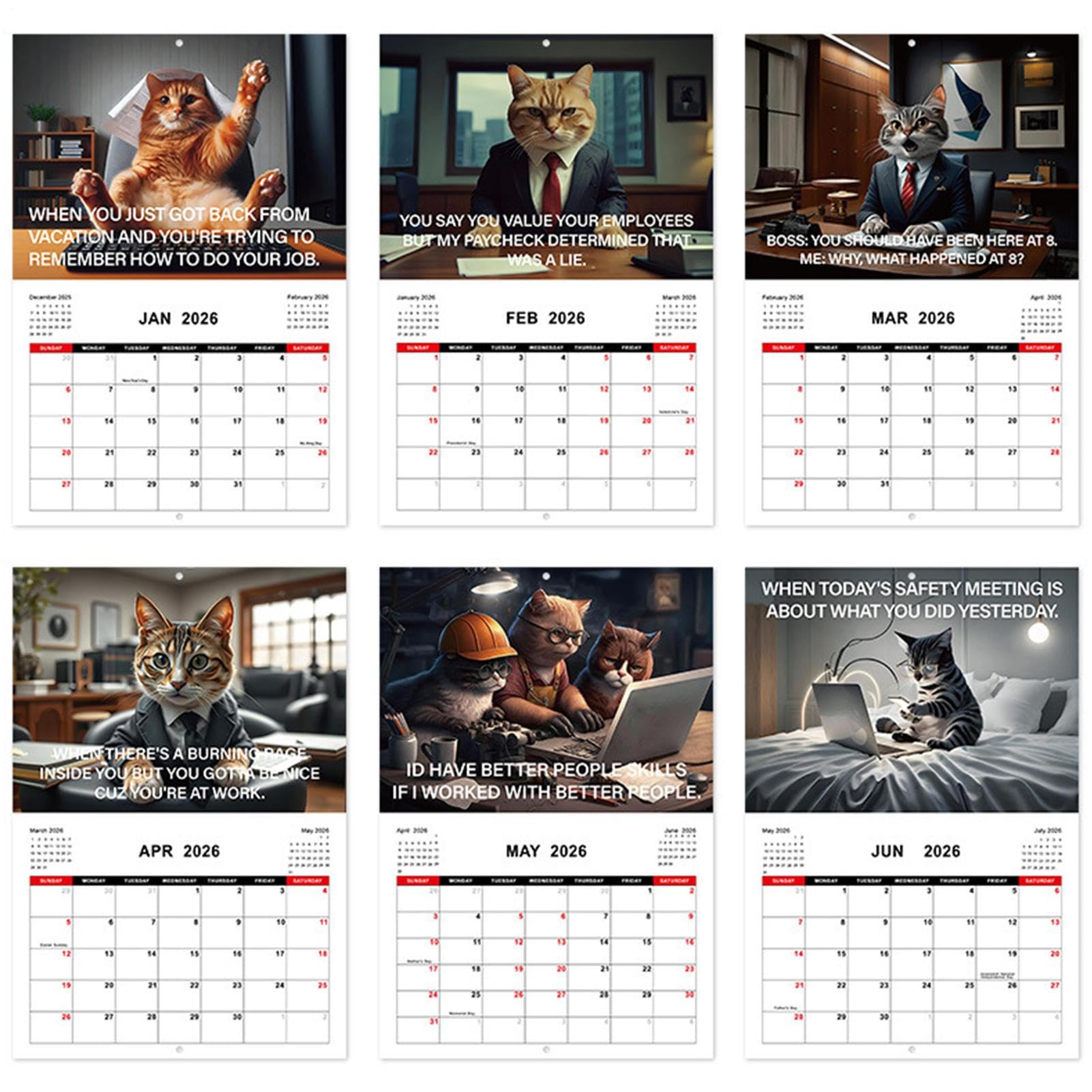Calendario da Parete 2026 Strumento Per Pianificare Programmare | Calendario Planner Mensile e Settimanale per Camera da Soggiorno Cucina Frigo Scrivania
