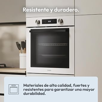 Candy Bake 600 CA6 N3T1HTW Multifunction Oven, 78L, Recipes via hOn App, 1 Tray and 1 Grid, Hydrolytic Cleaning, Convection + Fan, 9 Functions, Ready UX, White [Energy Class A+]