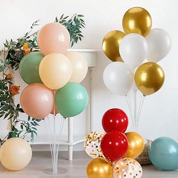 Luxiremi 2 Sets Balloon Stand for Party Table Decoration Birthday, Wedding