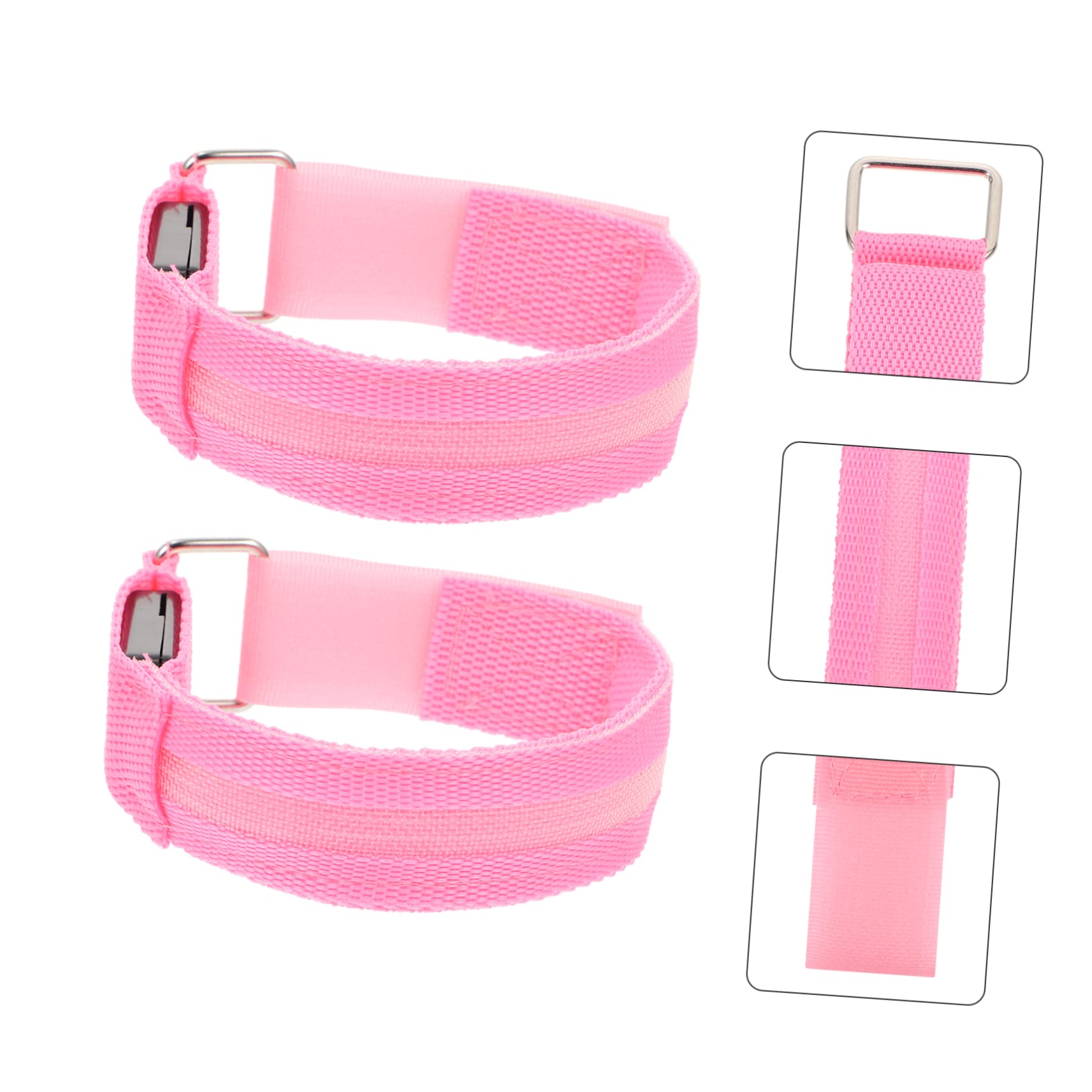 TOYANDONA Brazaletes Led Luminiscentes Recargables Correr Bandas De Correr Protección Diurna