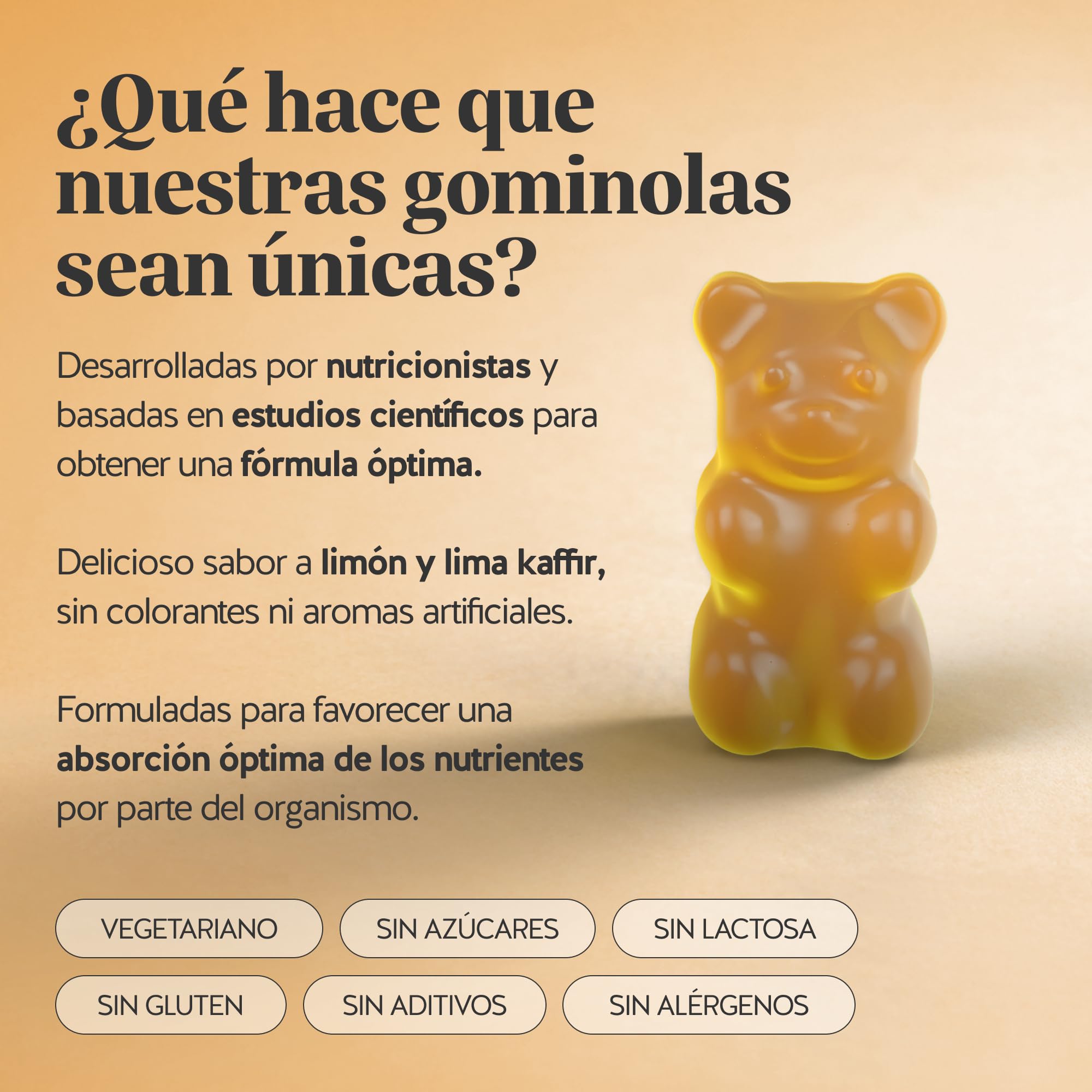 Quercetina y Bromelina Gominolas - Bye Bye Sniff Relief Complex - con Vitamina C y Zinc - Sistema inmunitario y fatiga - 90 unidades (3 meses) - Vegano, Sin azúcar - Bears with Benefits