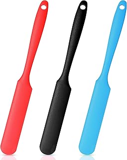 3-Piece Non-Stick Silicone Spatulas for Waxing and Sealing Applications
