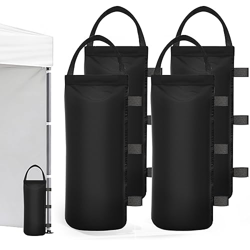 112 LBS Sand Bags for Canopy Weights – 4 Pack