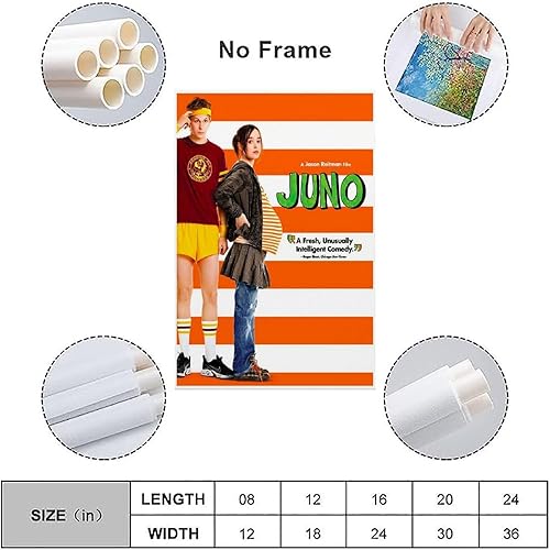 Miniatura 3 de Póster de película Juno para dormitorio, 12 x 18 pulgadas